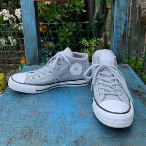 Gray Mid Top Converse